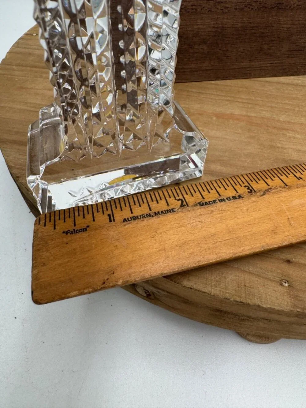 Waterford crystal #1 Paperweight 5
